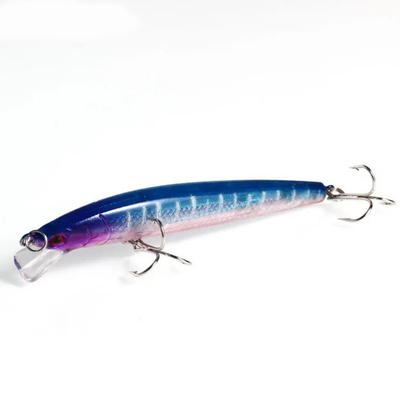Double treble fishing hook lure