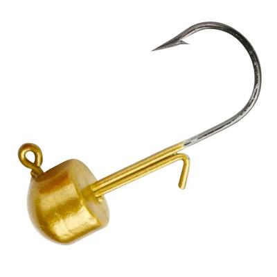 Mushroom Shape Steel Wire Soft Worm Lures Mustad Hook Painted Lead Jig Head Rock Ned Rigs Fishing Ho