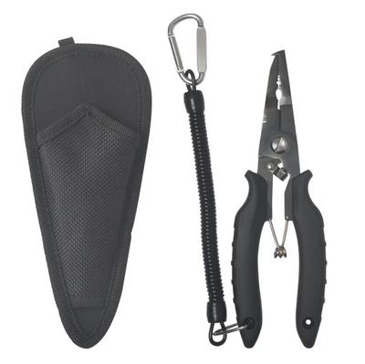 Hook Remover Special Titanium Fishing Pliers Wire Stripper Fishing Camping Plier