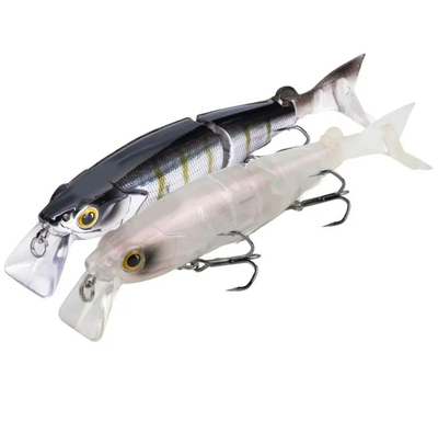 9503 2 Segment Multi Jointed Lure Rainbow Trout Fresh Water Slow Sink Fish Bait Glide S Swimming Fis