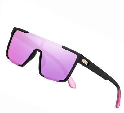 2023 New Men's TR Polarized Sports Sunglasses Cycling Driving Purple Glasses Square Outdoor Fishing