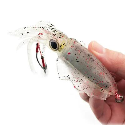 New luminous hard squid hook jig fishing lure