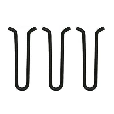 Carp Fishing Tackle Matt Black Lead U Clips Carp Fishing Terminal Tackles Accessories