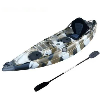 Camouflage Single recreational Sit-on-top fishing Kayak sale paddle kayak for fishing TN-06