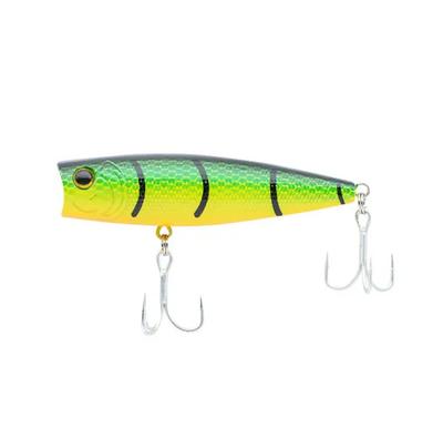 Custom Fishing Lure Hard Popper Lure 8.5cm10.4g Top Water Fishing Bait Trolling Plastic Lure With Do