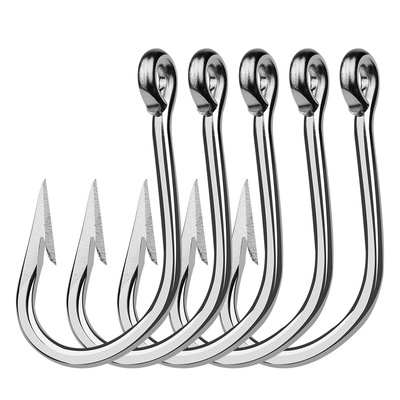 6/0-13/0# 5pcs/bag DWH108 Saltwater Fishing Hook Stainless Steel Hooks
