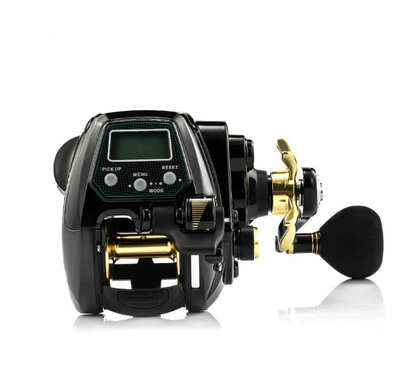 Electric Reel Fishing Saltwater 12V DC Reel Electric Fishing 15-22kg Drag Power Sea Electric Fishing