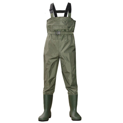 Breathable Nylon Waterproof Fishing Chest Wader Waterproof Fishing Boots And Waders