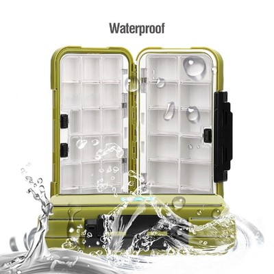 Fishing Waterproof Tackle Box Double-Sided