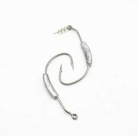 60mm 5g High Carbon Steel Lead Jig Sharp Single Fishing Hooks For Freshwater Saltwater