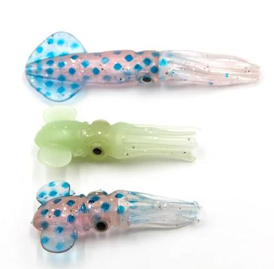 Fishing Bait Octopus Colorful High Quality Luminous Squid Soft Lures