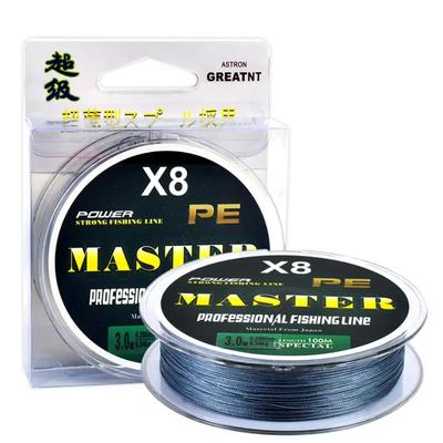 Strong strength UHMWPE Multifilament line PE 8 strand braided fishing line for Japan outdoor