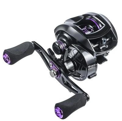 Strong magnetic 25 Gears brake system water Drop wheel 8kg drag 7.21 Gear Ratio Baitcaster Freshwate