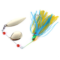 16.3G Fishing lure buzzbait spinner bait spoon Fresh Water Bass spinnerbait lures fishing tackle hoo
