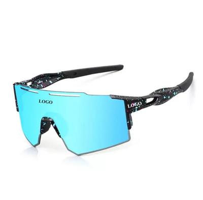 Frameless biker glasses oversize fishing polarized bike sunglasses cycling sunglasses factory unisex