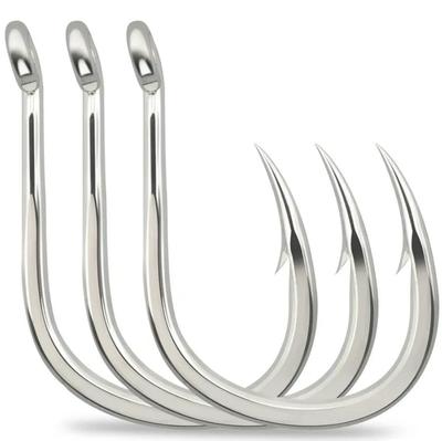 Sea Fishhooks High Quality Carbon Steel Hook Big Game Fishing Hooks