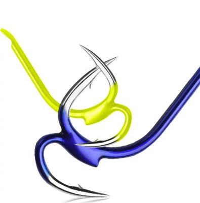 Good Quality High-Carbon Steel Pohu Double Fishing Hooks