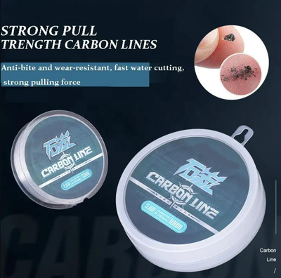 50M Super strong Japan Carbon fiber fishing subline Factory supply Flourocarbon Fishing Line