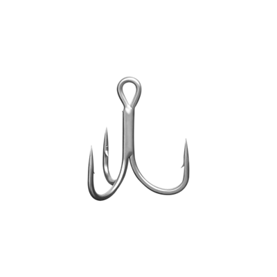 High Carbon Steel 3X Treble Hook